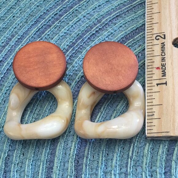 Geometric Earrings  - Picture 5 of 7